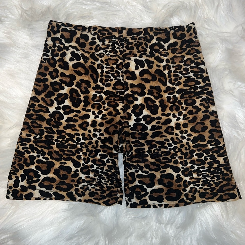 ✨Cheetah Print Biker Shorts✨